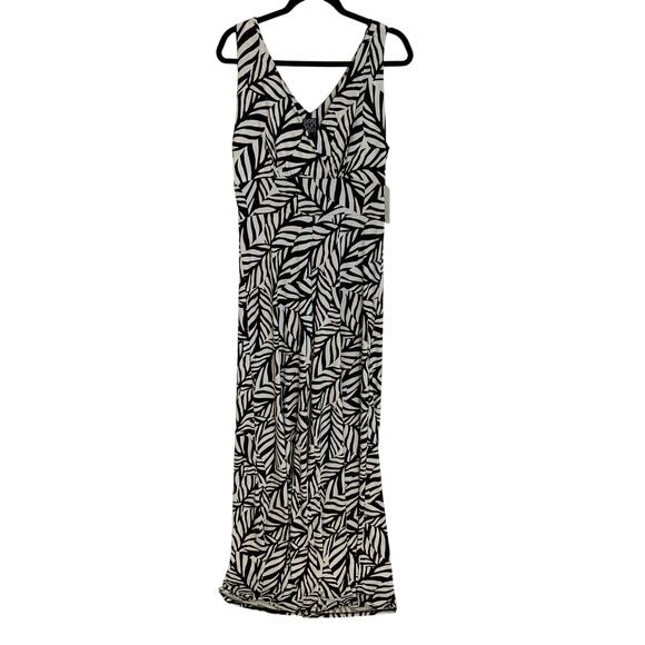 Clara Sun Woo Signature Jumpsuit - Leaf Stripe - Picture 5 of 14